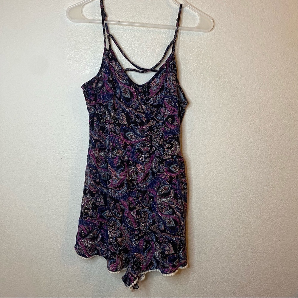 Hollister Women's Spaghetti Strap Romper Sz: M